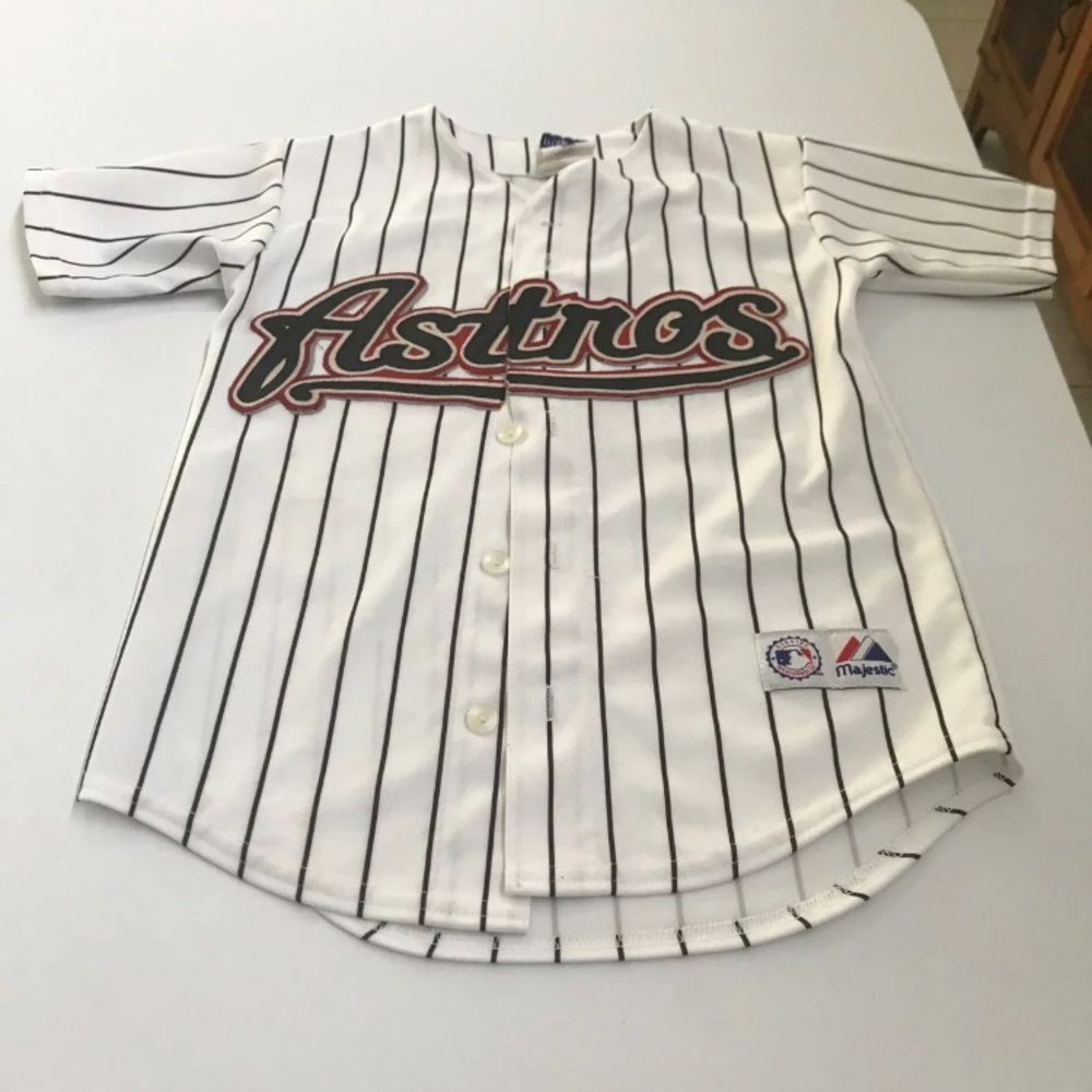 Biggio jersey kids size S but fits large